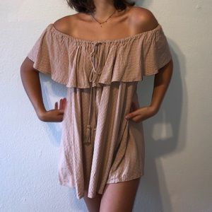 Pink Nasty gal flowy dress